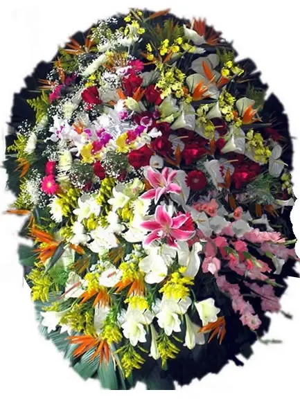 Coroa de Flores 019